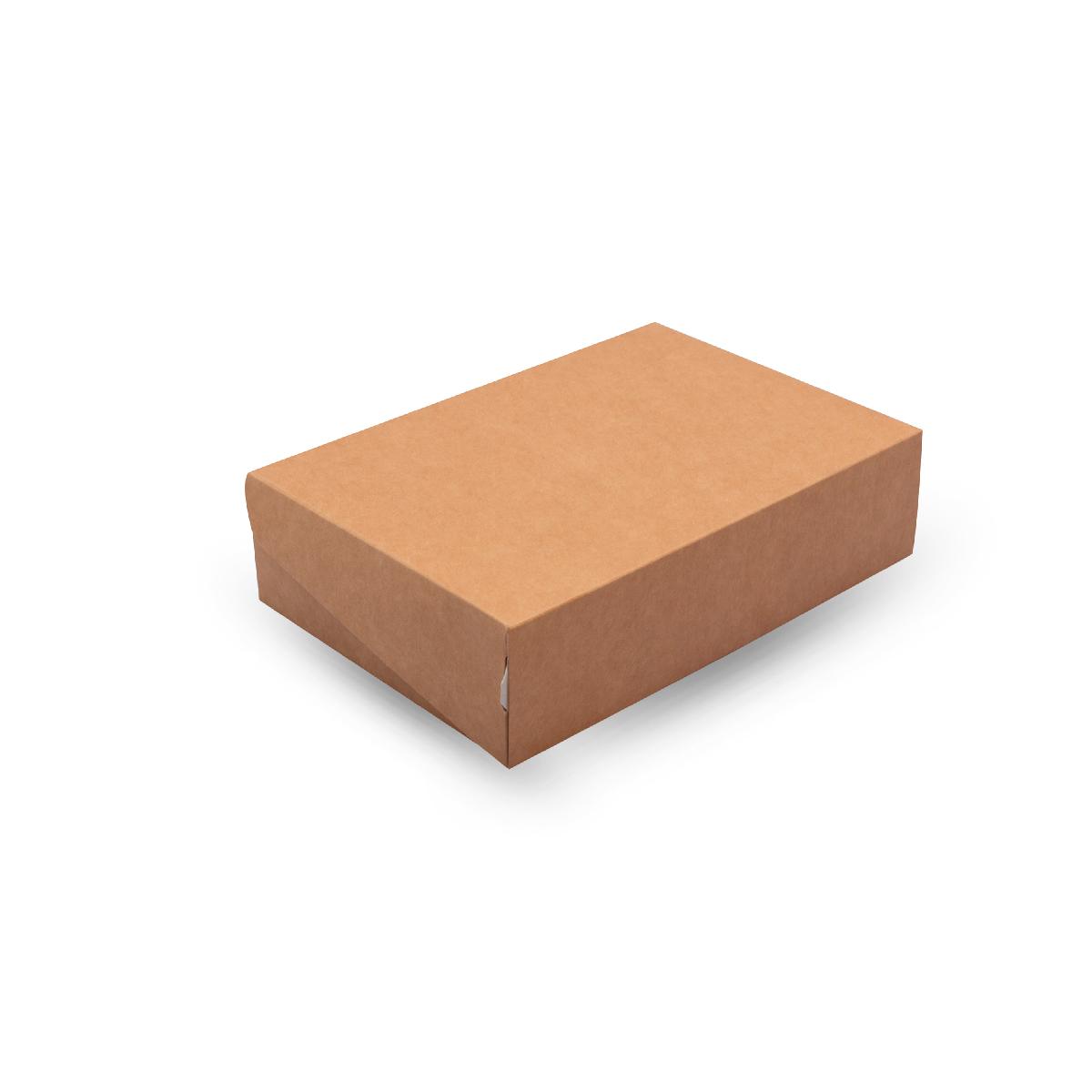 Контейнер картонный "Eco Cake" 1900мл для десертов 230*140*60мм OSQ (50/300)