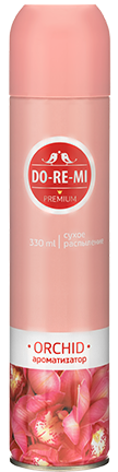 Освежитель воздуха "Do-re-mi Premium" Цветочное настроение Орхидея 330мл (12)