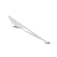 Нож пластиковый столовый  белый 165мм П (100/5000)
