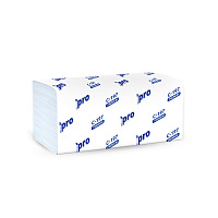 Бумажные полотенца 2-сл 200л V-укл 21*22 Protissue H3 целлюлоза C197 (20)