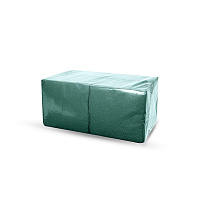 Салфетки бумажные 2-сл 24*24см "BigPack" 250шт зеленые 