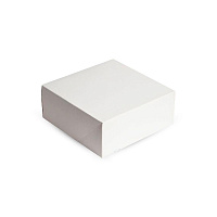 Коробка картонная для торта ForGenika CAKE XW белая 255*255*105 (15/75)