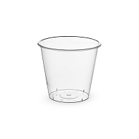 Стакан пластиковый 300мл d=90 Bubble Cup прозрачный глянцевый PP 1023 (50/600)