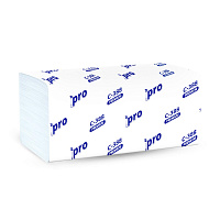 Бумажные полотенца 3-сл 180л V-укл 21*22 Protissue H3 целлюлоза С388 (20)
