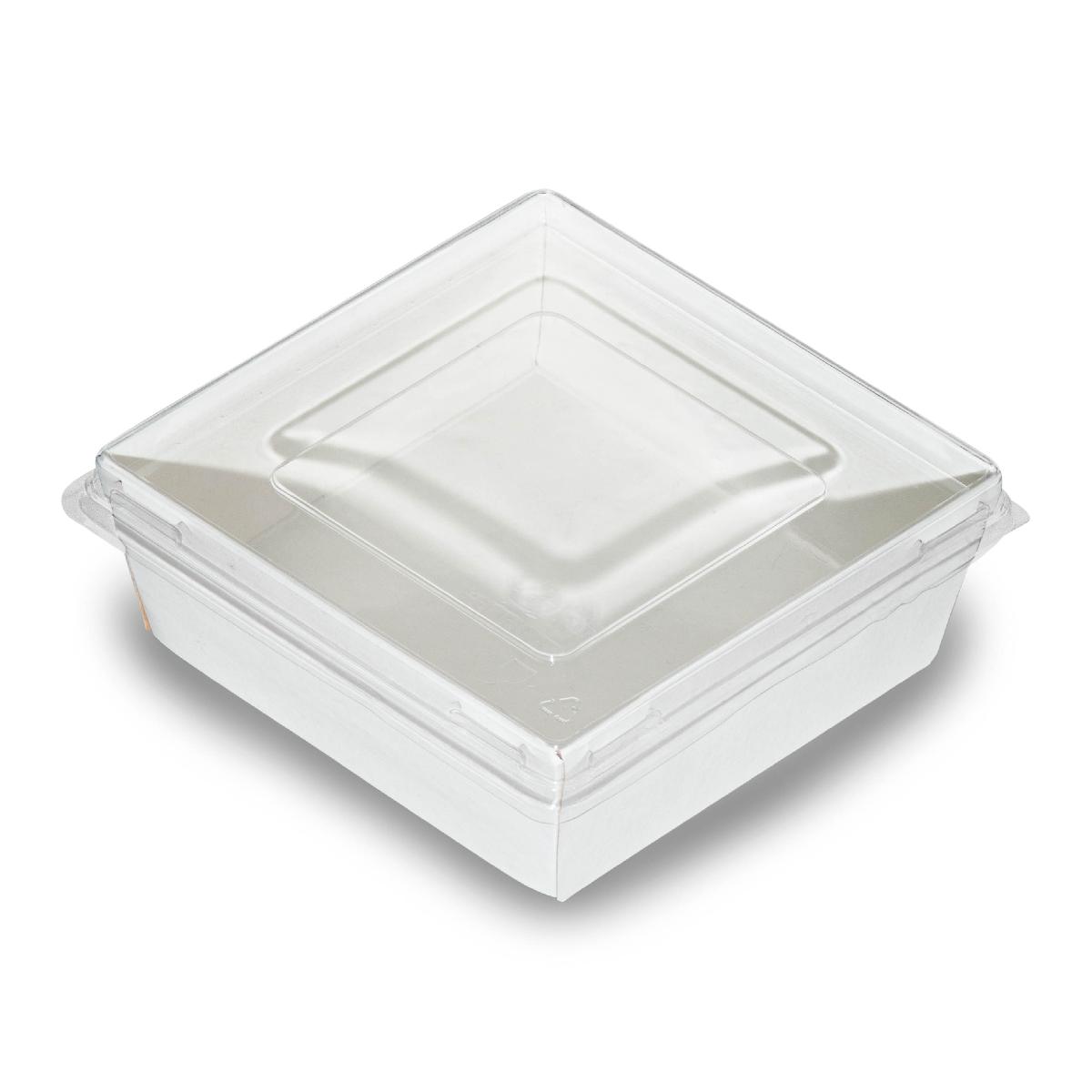 Контейнер "Smart Pack 300" 86/100*86/100*40 без крышки белый OSQ (50/300)