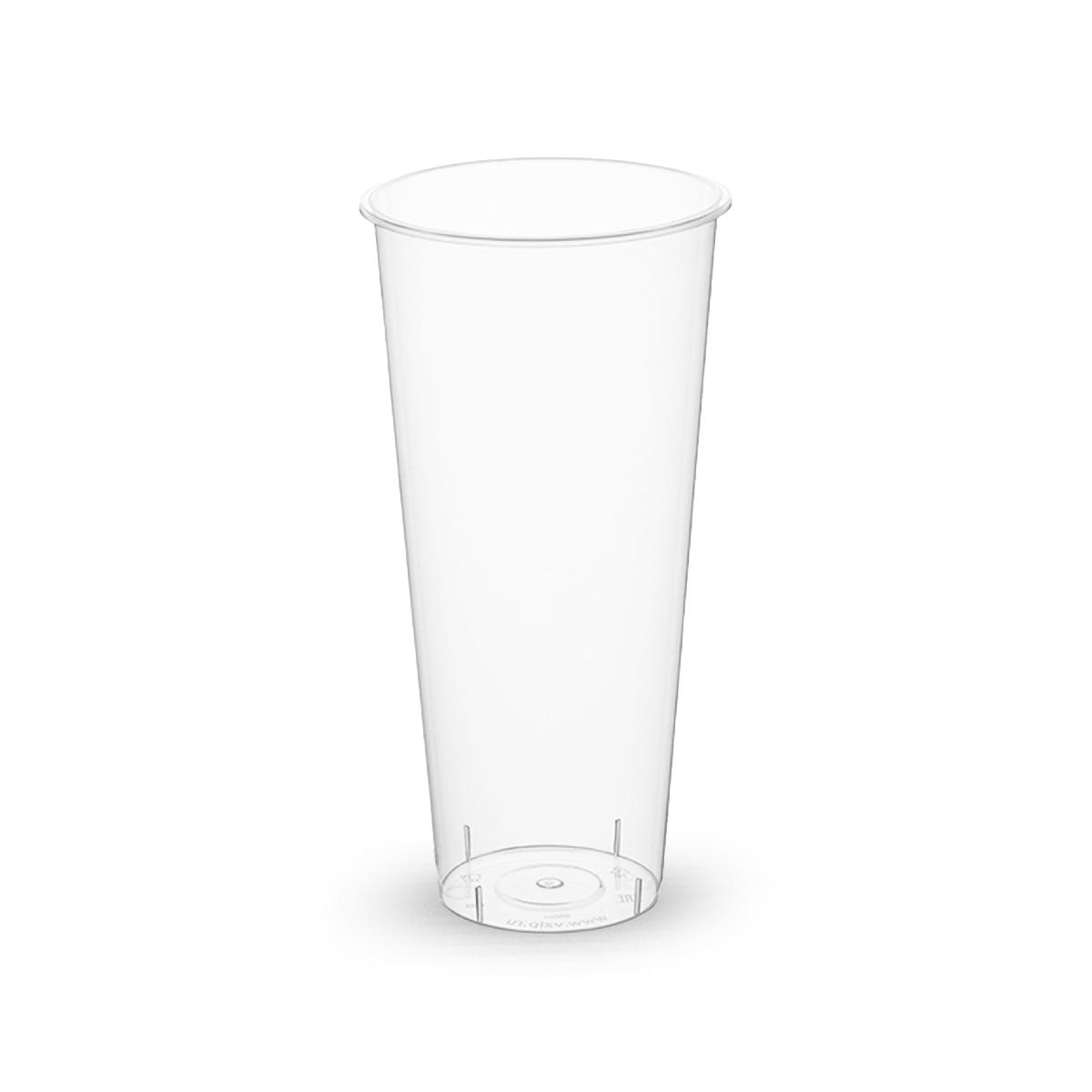 Стакан пластиковый 650мл d=90 Bubble Cup прозрачный глянцевый PP 1022 (25/500)