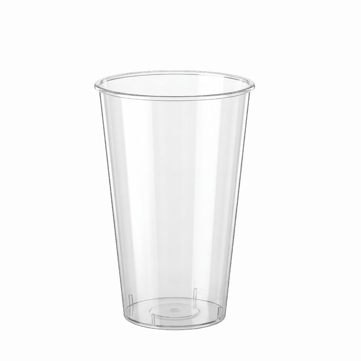 Стакан пластиковый 350мл d=80 Bubble Cup прозрачный глянцевый PP П (40/720)