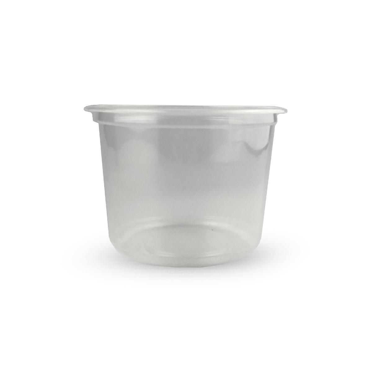 Контейнер круглый d112мм 600мл прозрачный PP Перинт (50/400)