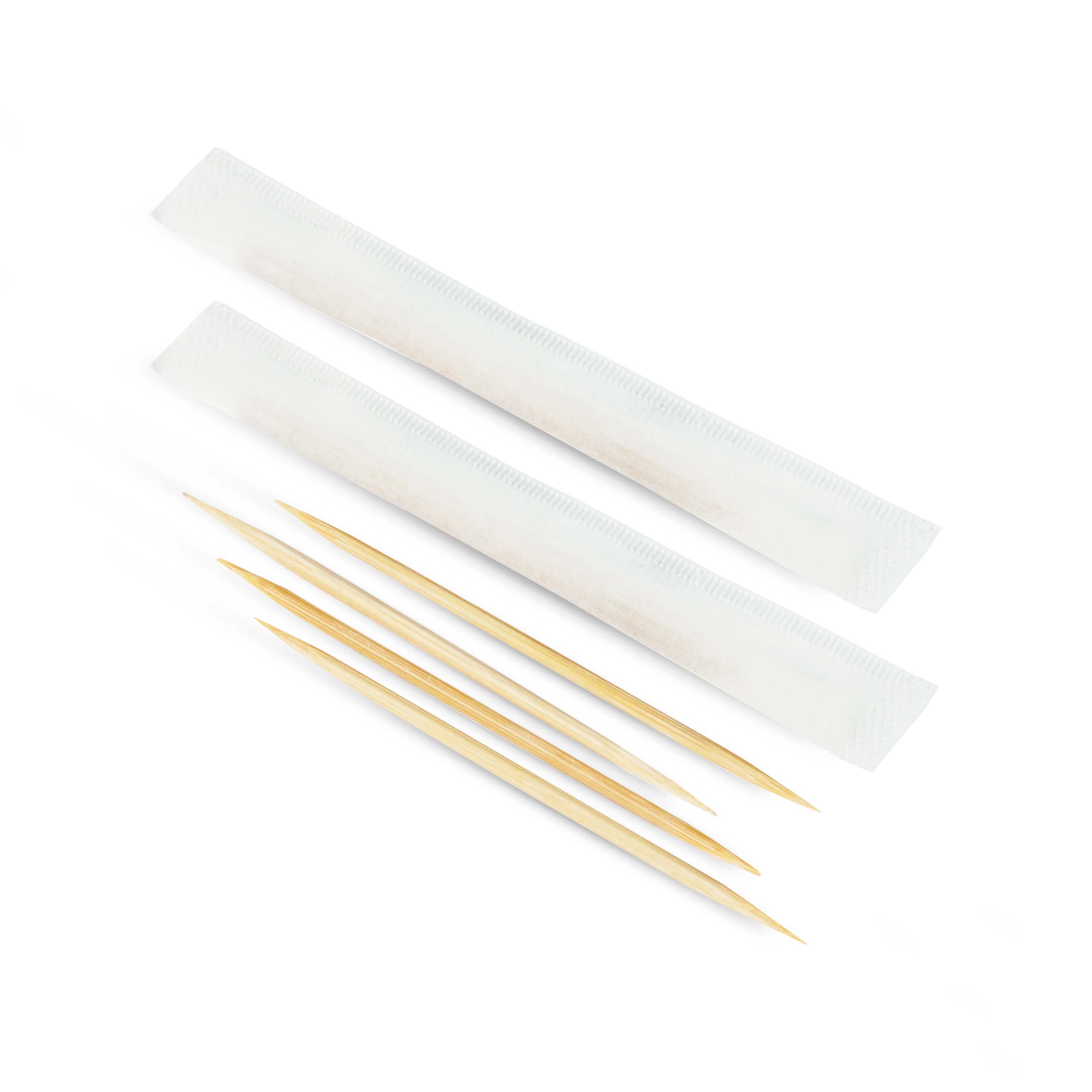 Зубочистки в индивидуальной бумажной упаковке 1000шт (50)