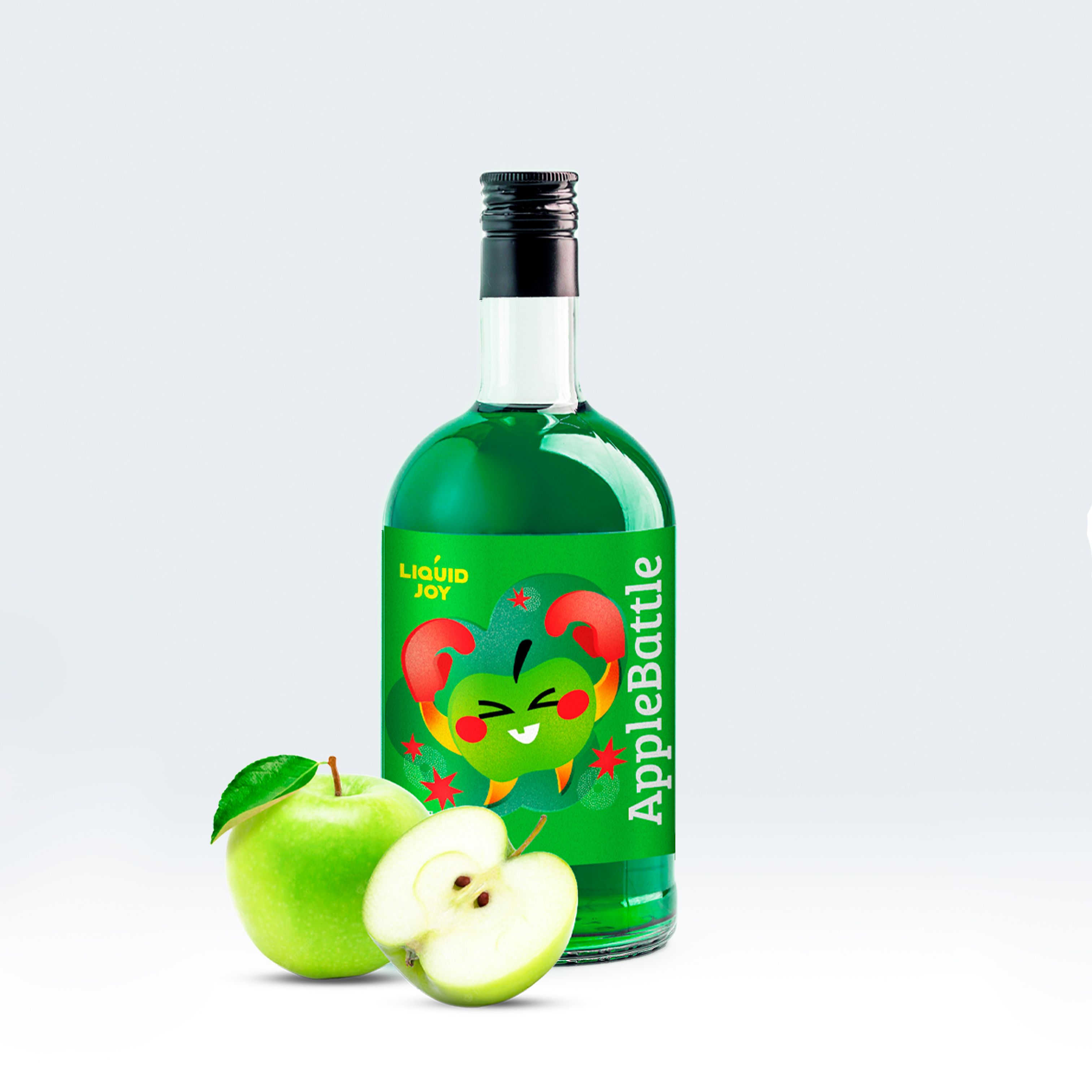 Сироп "Зеленое яблоко" LIQUID JOY стекло 0,7л (6)