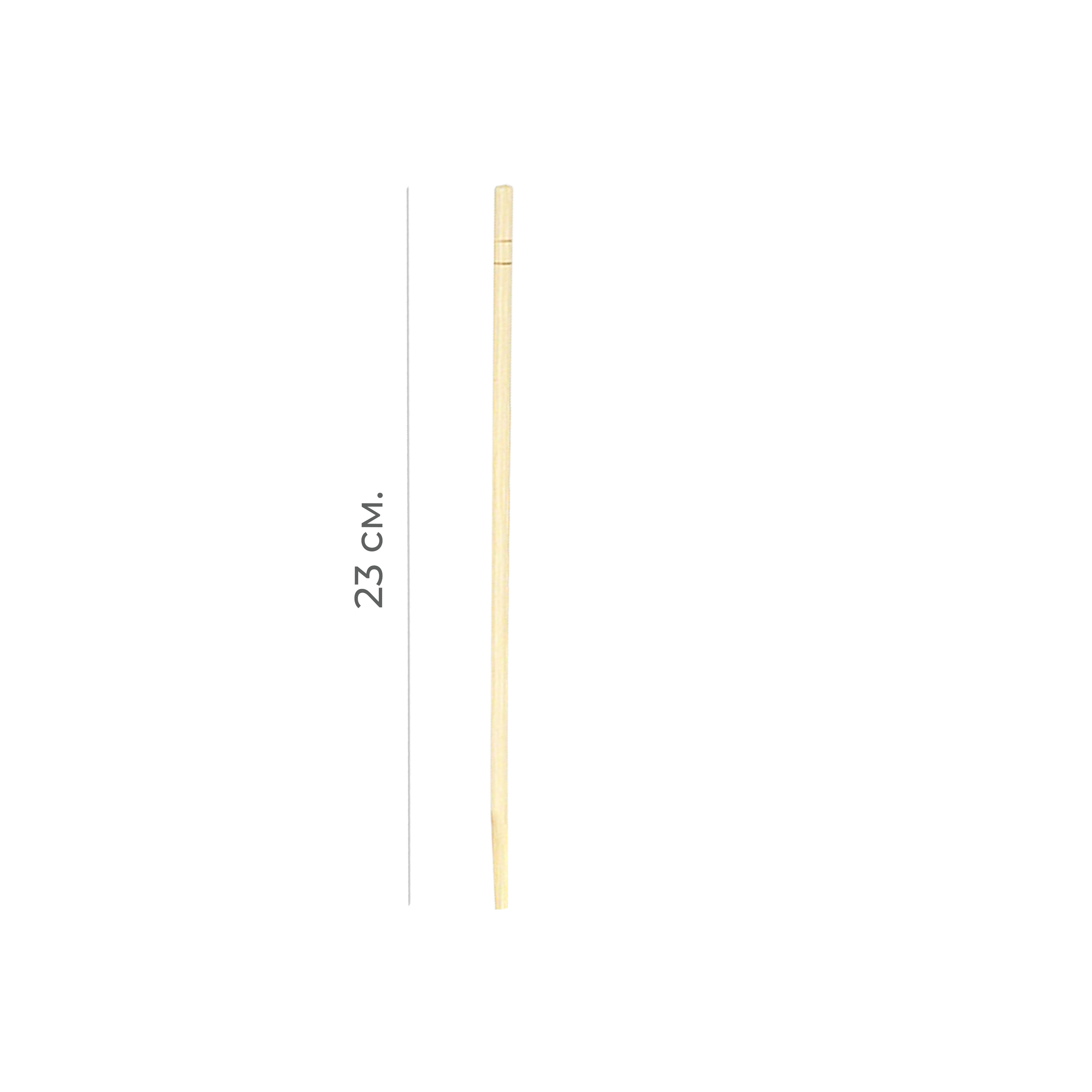 Палочки для суши в бум. упаковке 23см круглые (100/2000)