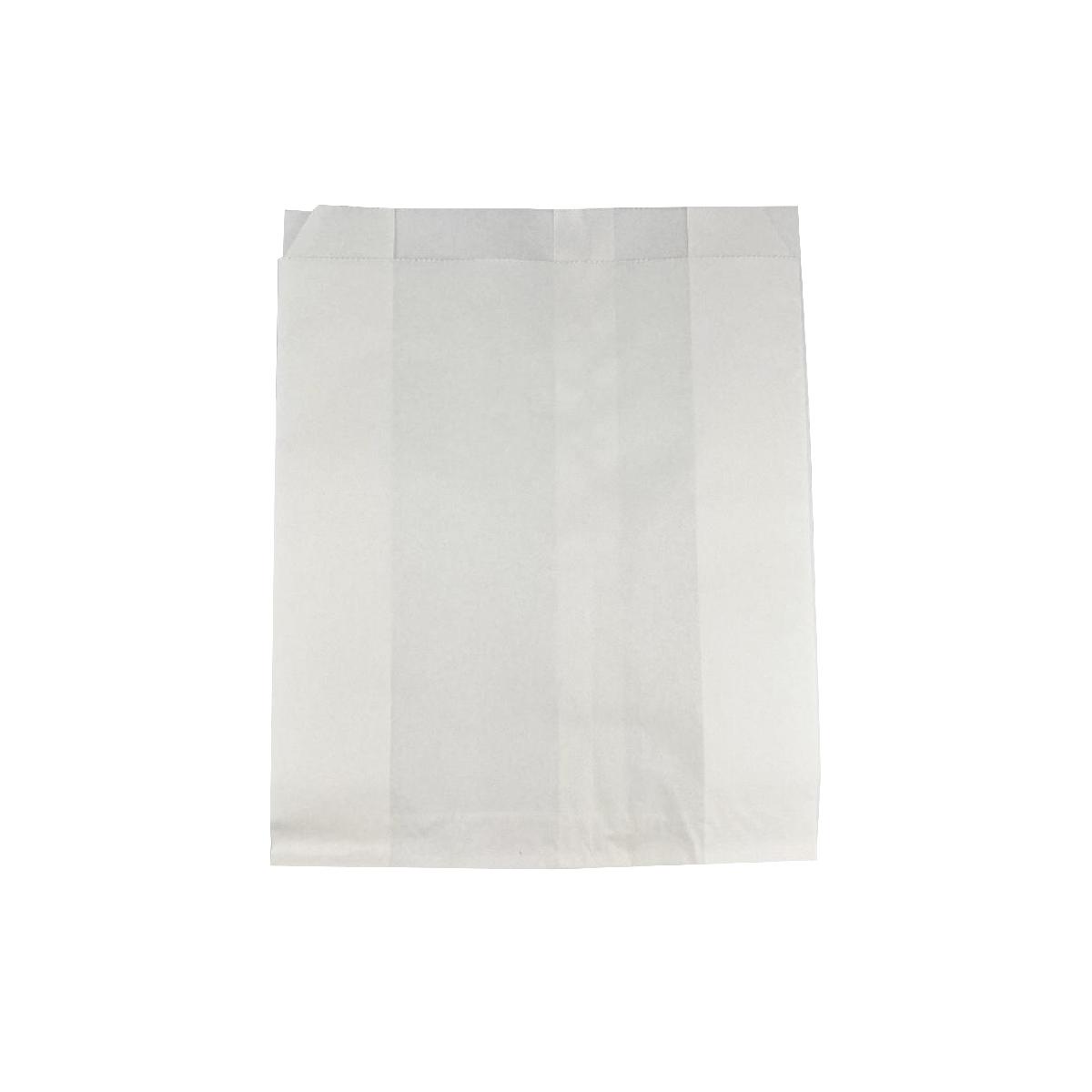 Бумажный пакет V-обр дно 200*90*250мм белый б/п (100/1200)