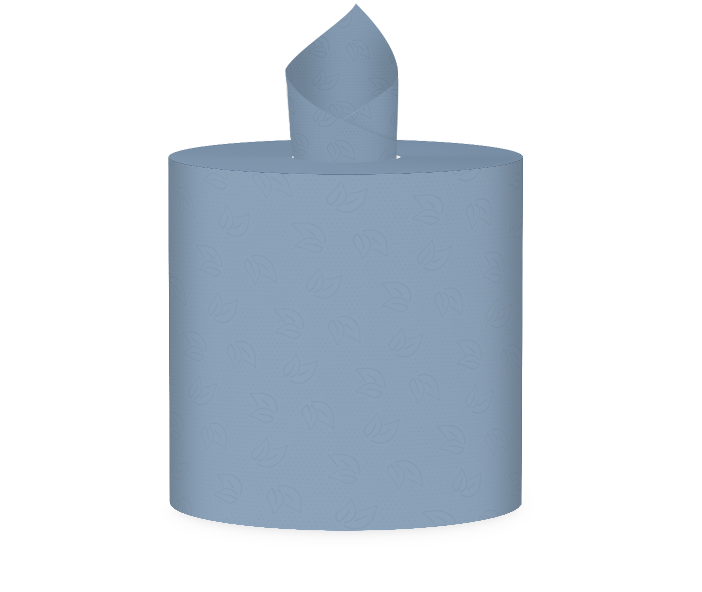 Бумажные полотенца 2-сл в рулоне с центральной вытяжкой 150м с перфорацией синие С439 (6)