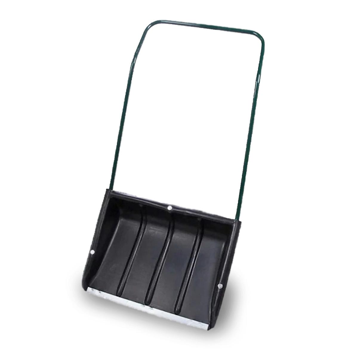 Движок для снега 600x470мм, пластиковый с алюм. планкой,П-образная ручка,СИБРТЕХ