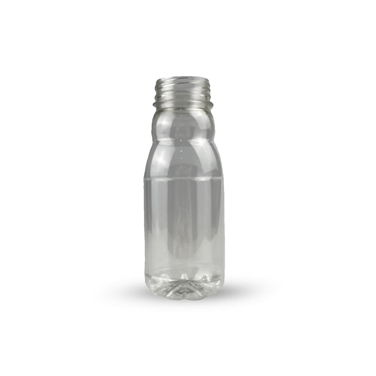 Бутылка ПЭТ 0,07л прозрачная 28мм БЕЗ крышки высокое горло (300)