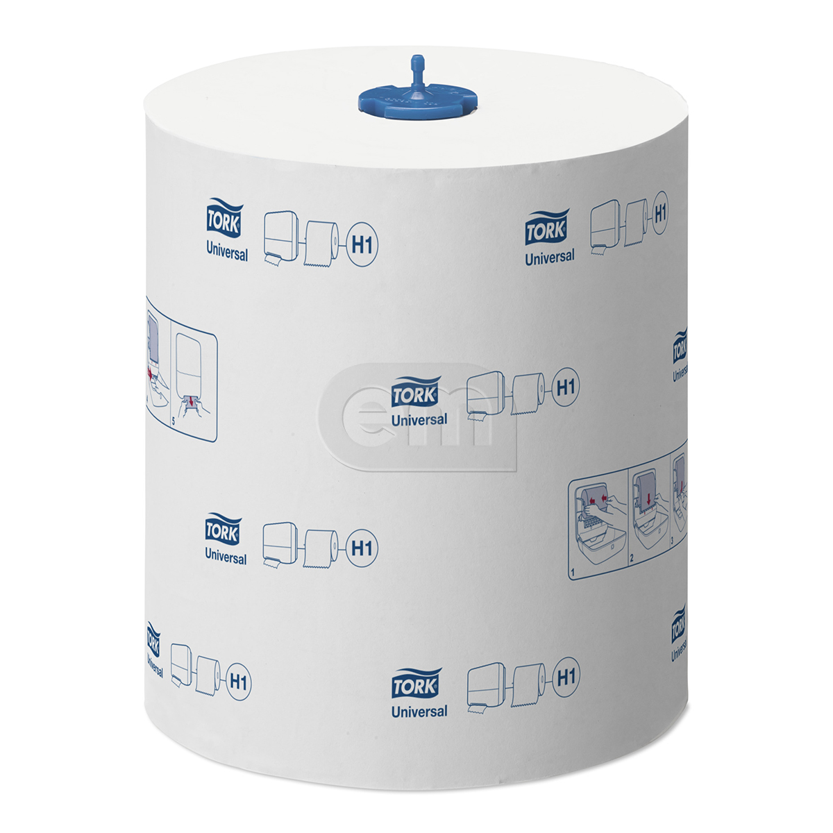 Бумажные полотенца 1-сл в рулоне 280м 1120л Tork Universal Matic H1 арт.290059 (6)