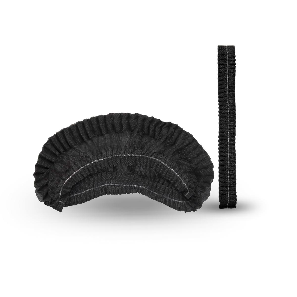 Шапочка одноразовая "Шарлотта" черная 100шт (10)