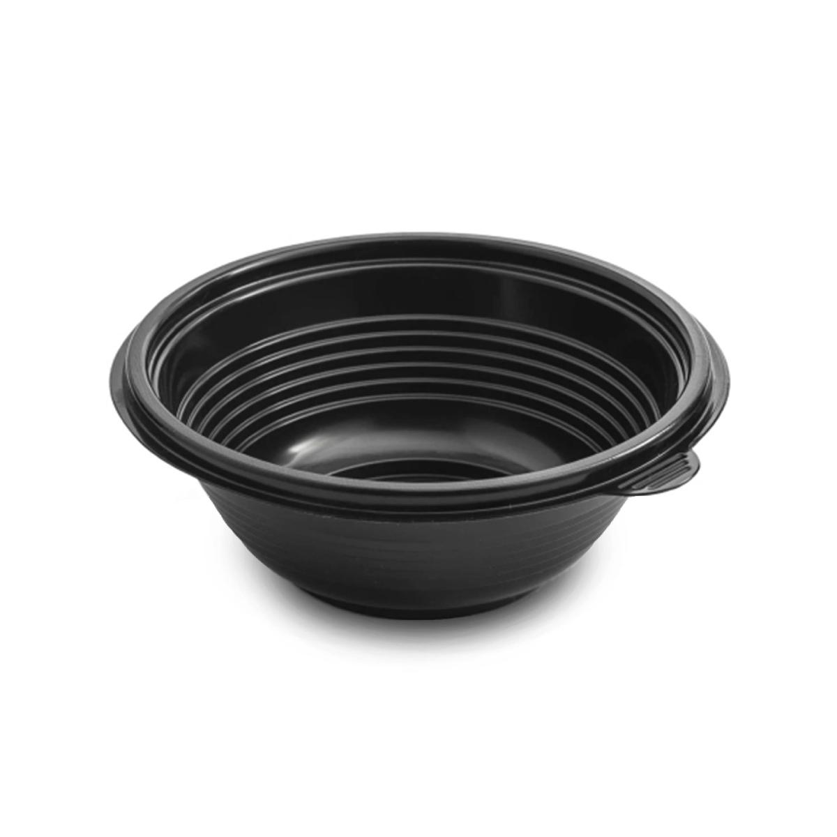 Контейнер миска ПРМС350 черный PP (480)