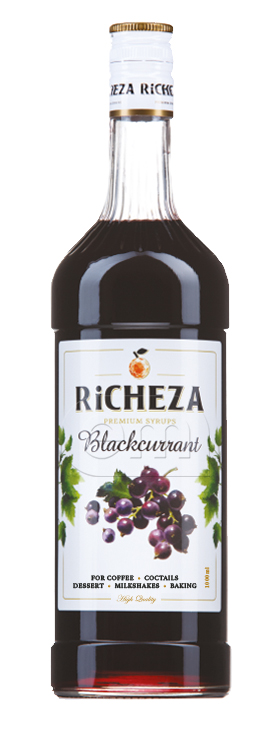 Сироп "Richeza" черная смородина 1л (6)