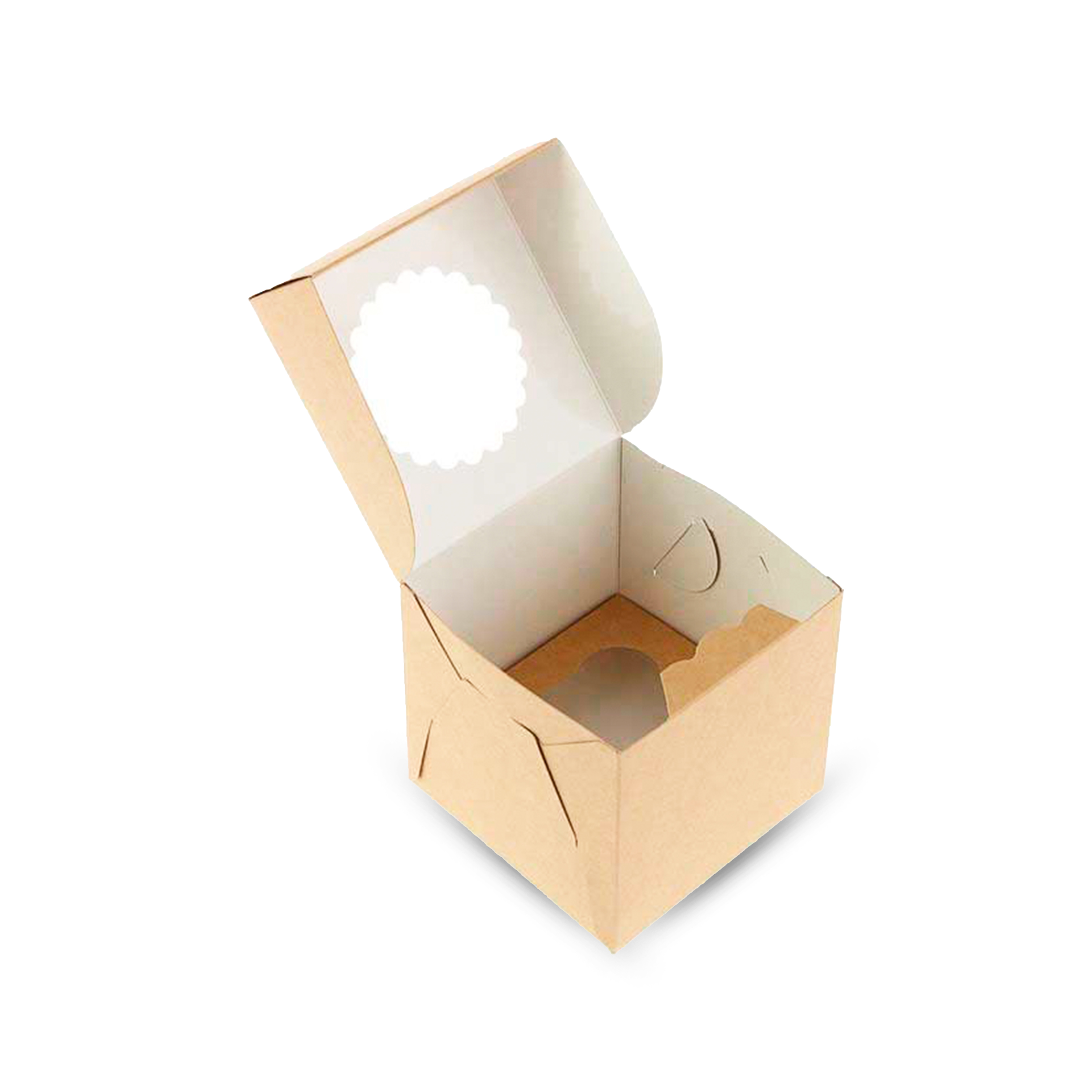 Коробка для маффинов под 1шт MUF 1 100*100*100 OSQ (25/300)