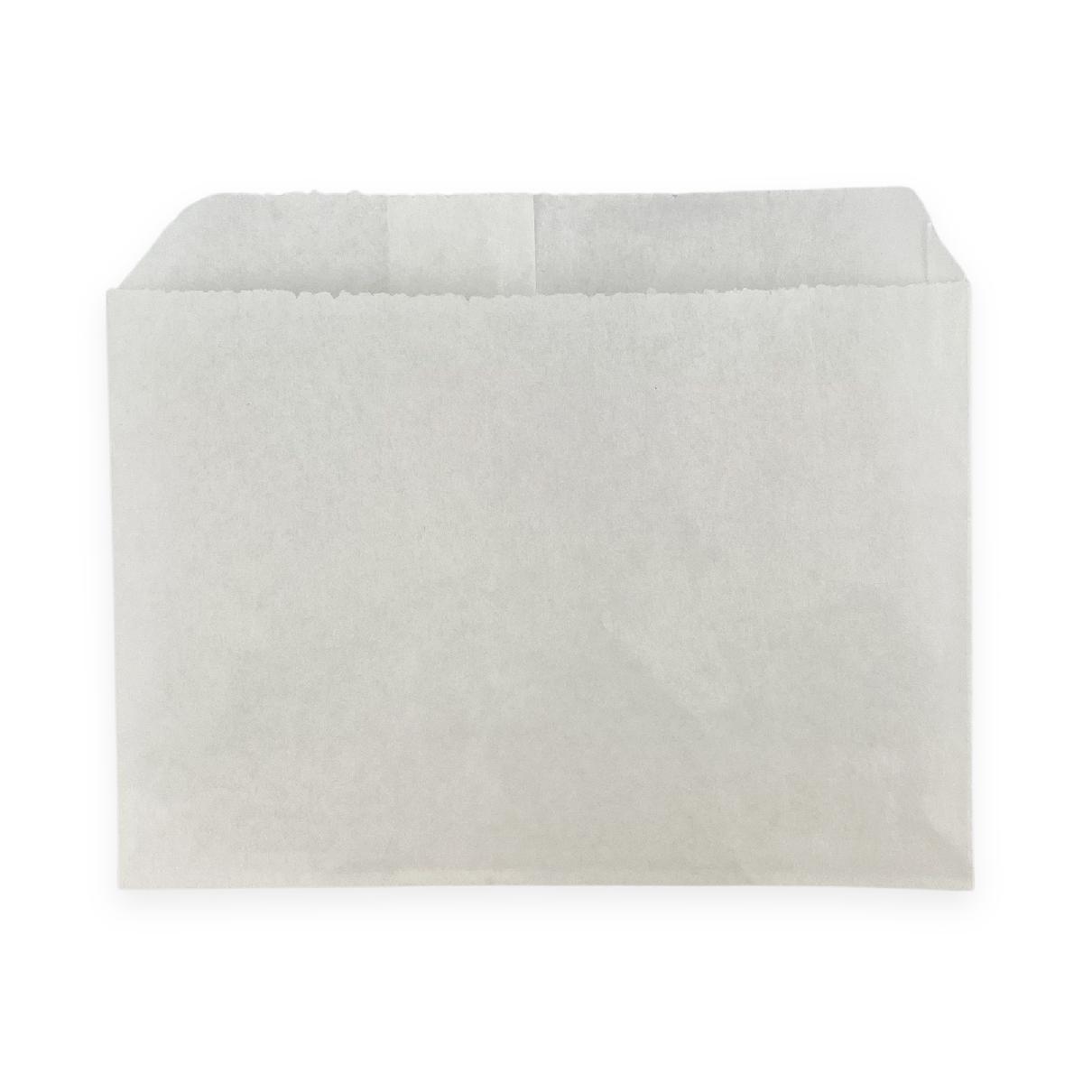 Бумажный пакет для картошки фри 115*100мм Eco Bag Fry жиростойкий белый OSQ (100/3000)