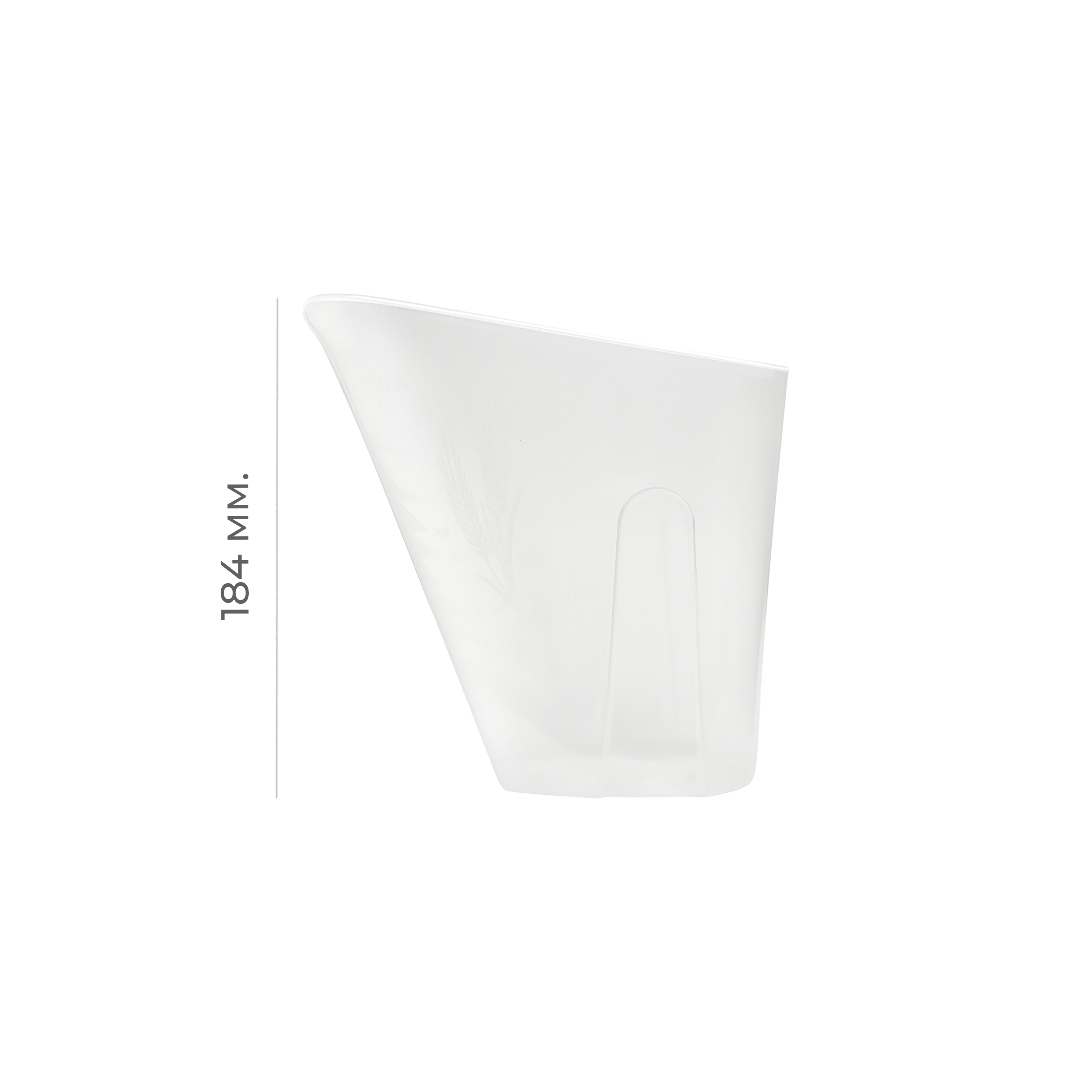 Стакан мерный 1л прозрачный пластик 184×96×186мм Sugar&Spice Honey