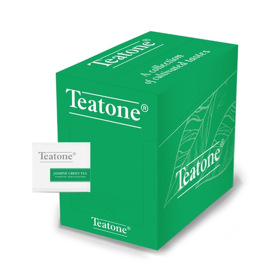 Чай teatone пакетированный на чашку 300пак*1,8г. зеленый с жасином арт.180 (1)