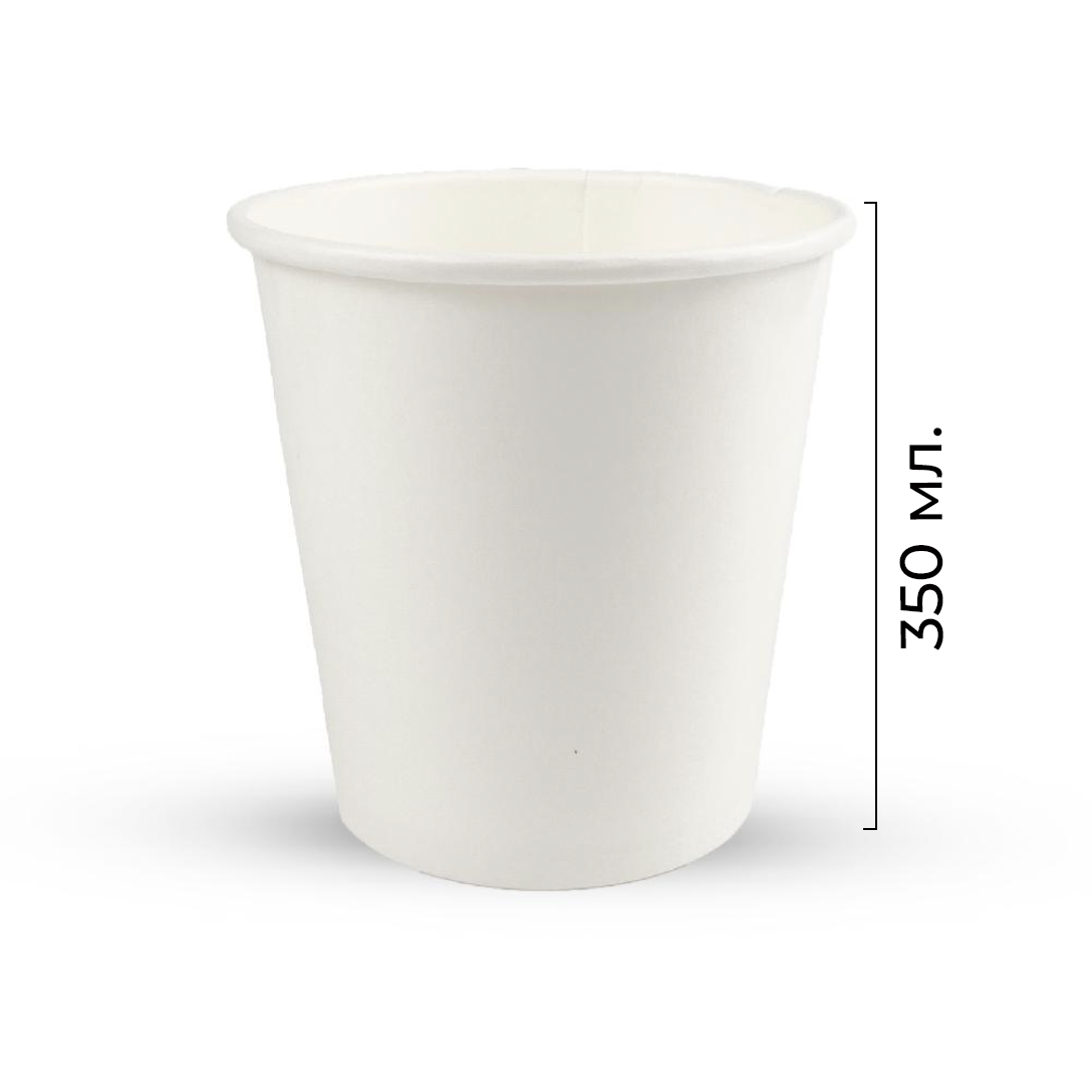 Контейнер с круглым дном Uni 350мл белый d=95мм (60/600)