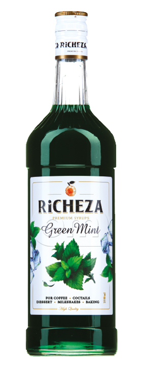 Сироп "Richeza" зеленая мята 1л (6)