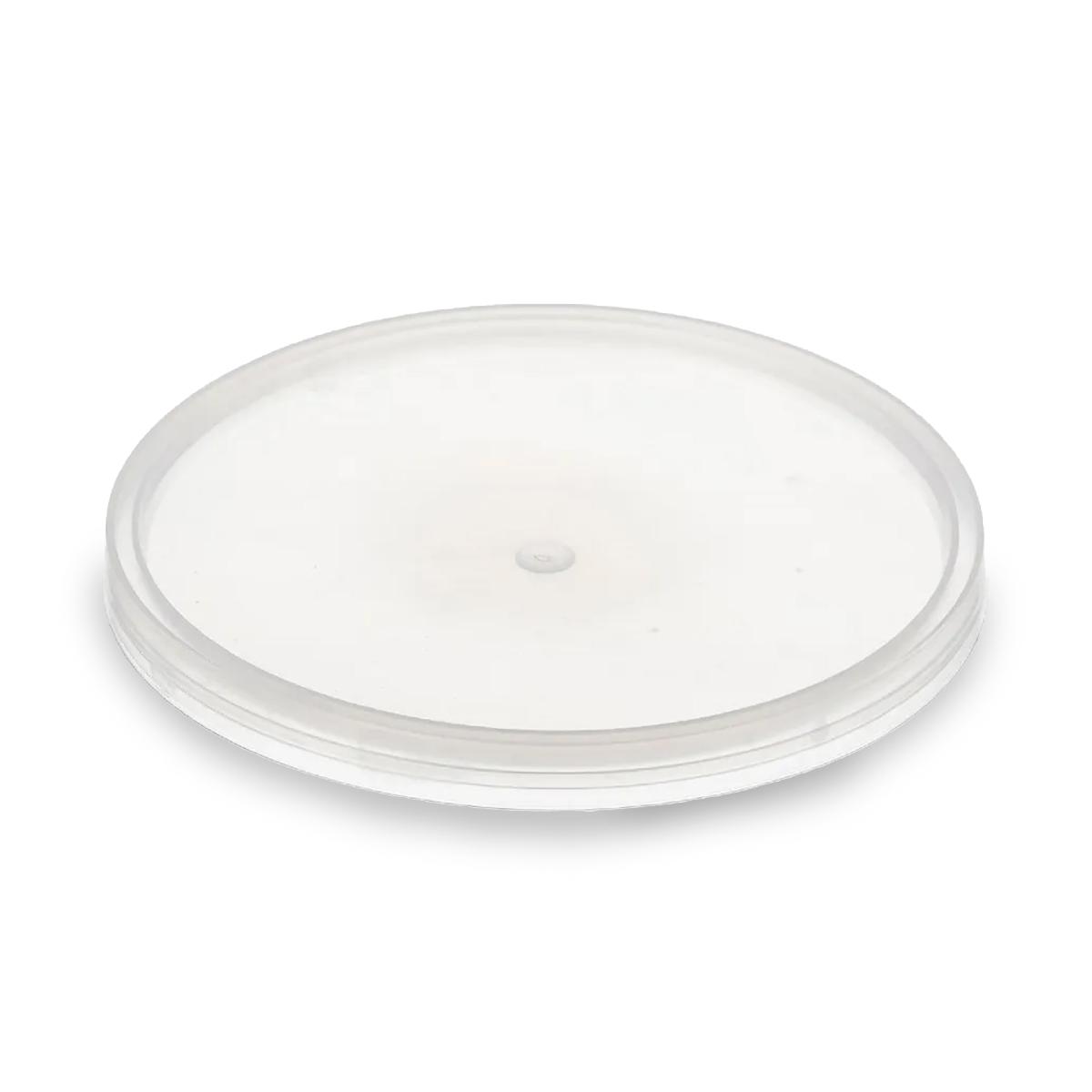 Крышка для контейнера d118мм прозрачная PP Перинт (600)