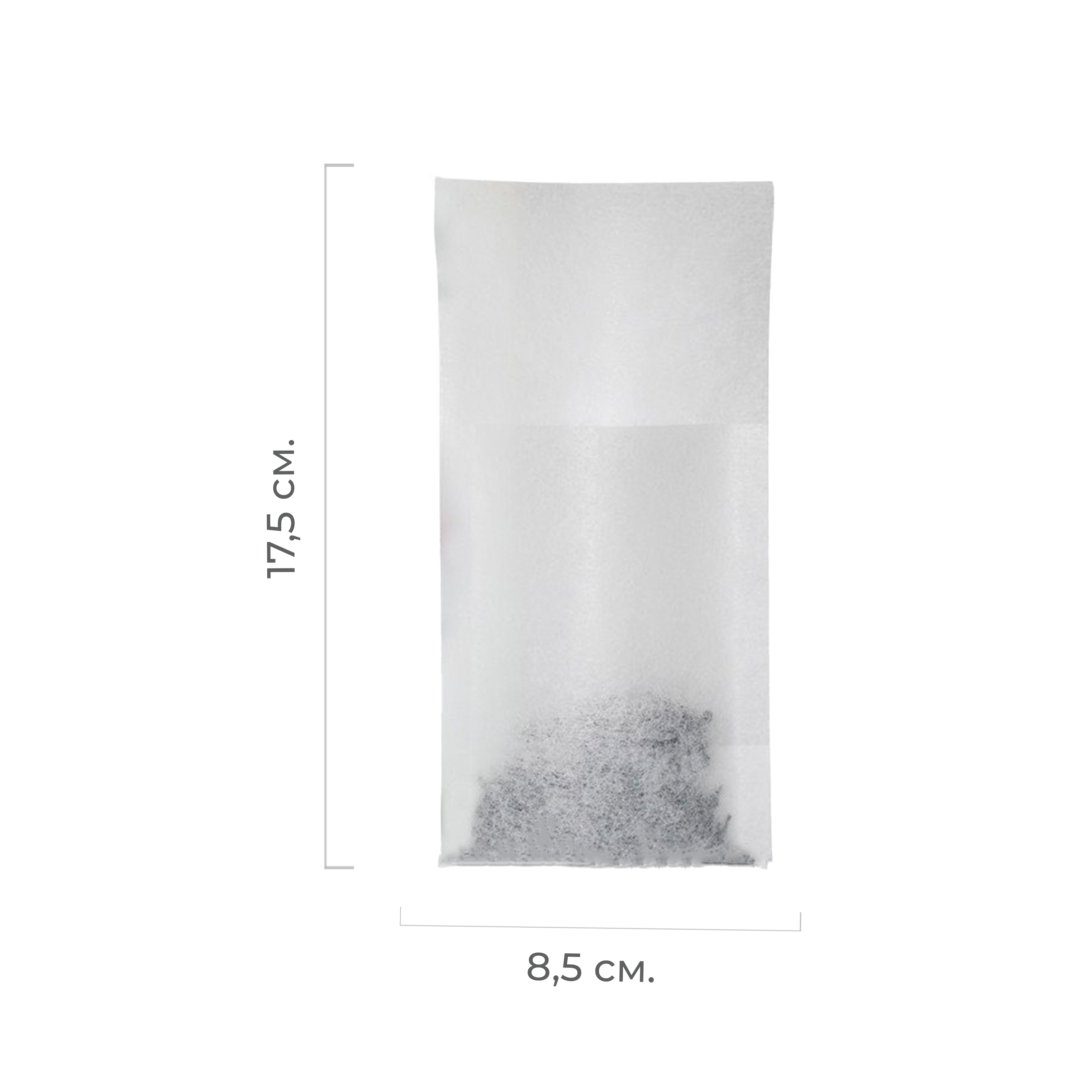 Фильтр-пакеты для чая 17×7см 80шт (18)