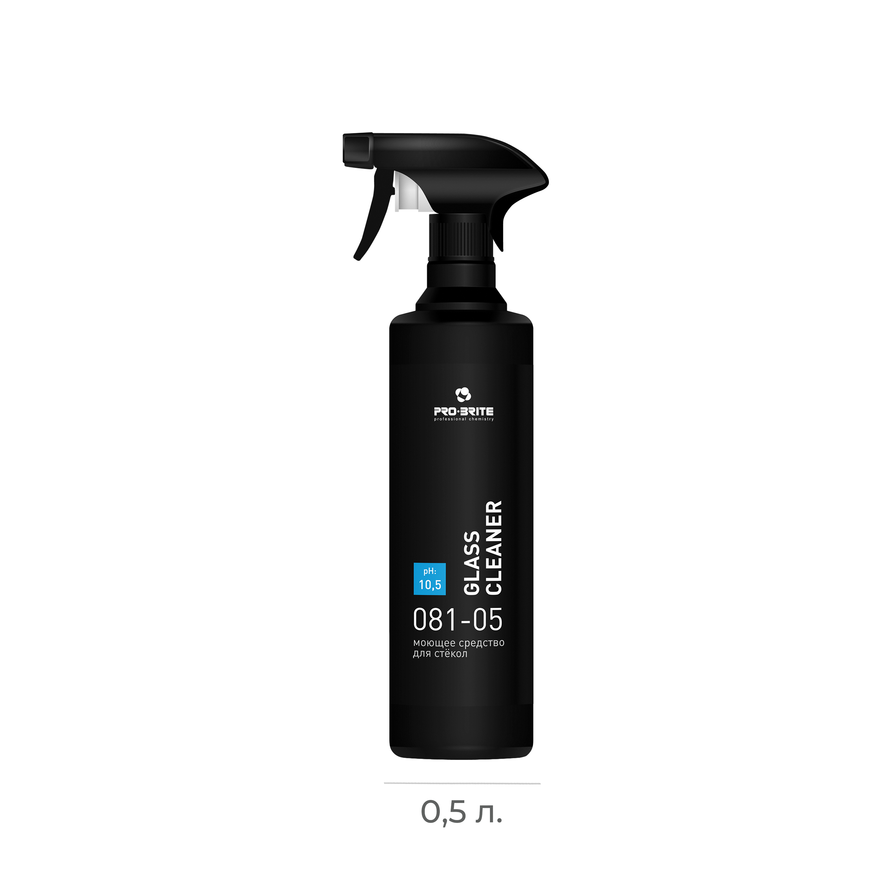 Ср-во для чистки стекол Pro-brite Glass Cleaner 500мл 081-05 (12)