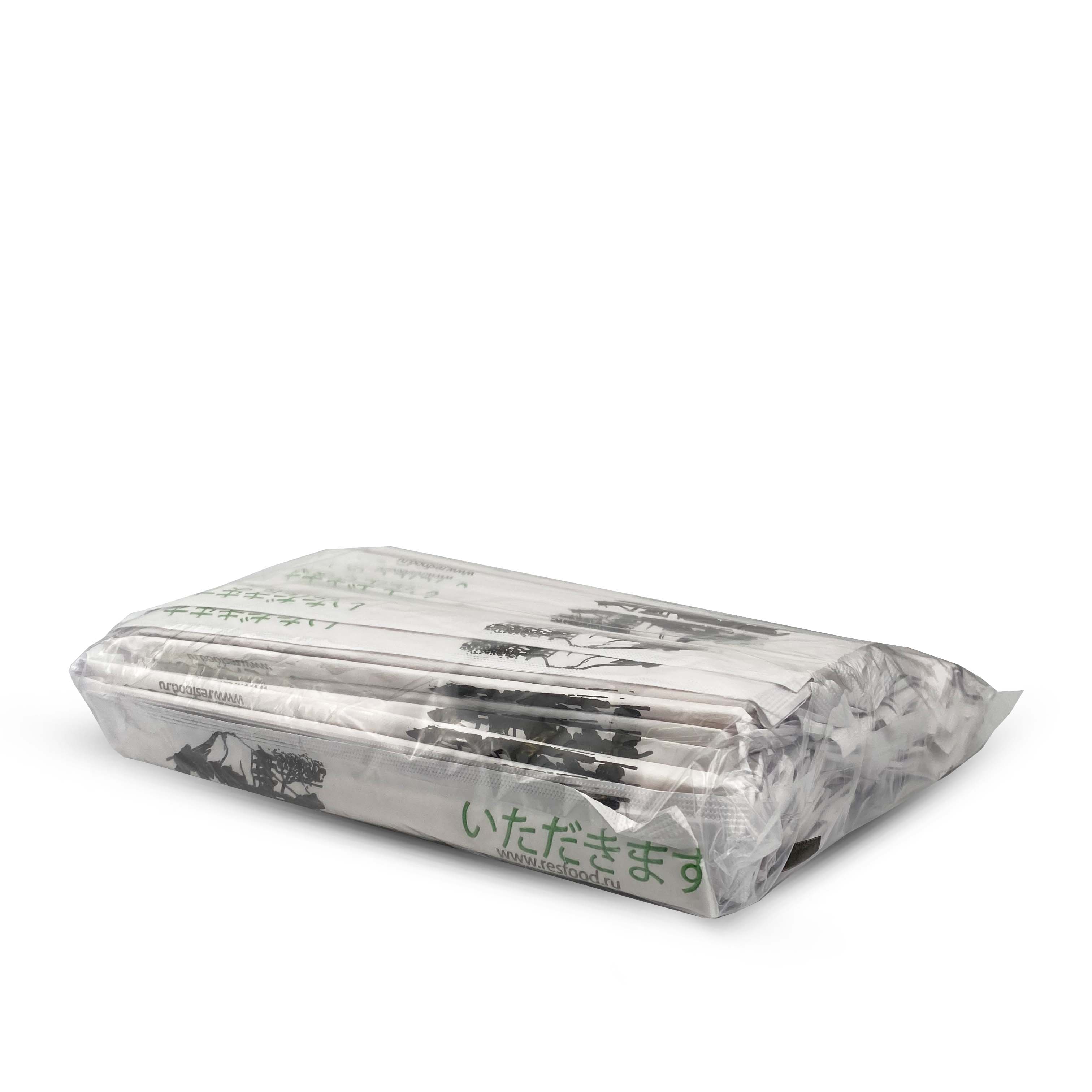 Палочки для суши в бум. упаковке 21см сдвоенные (100/1000)