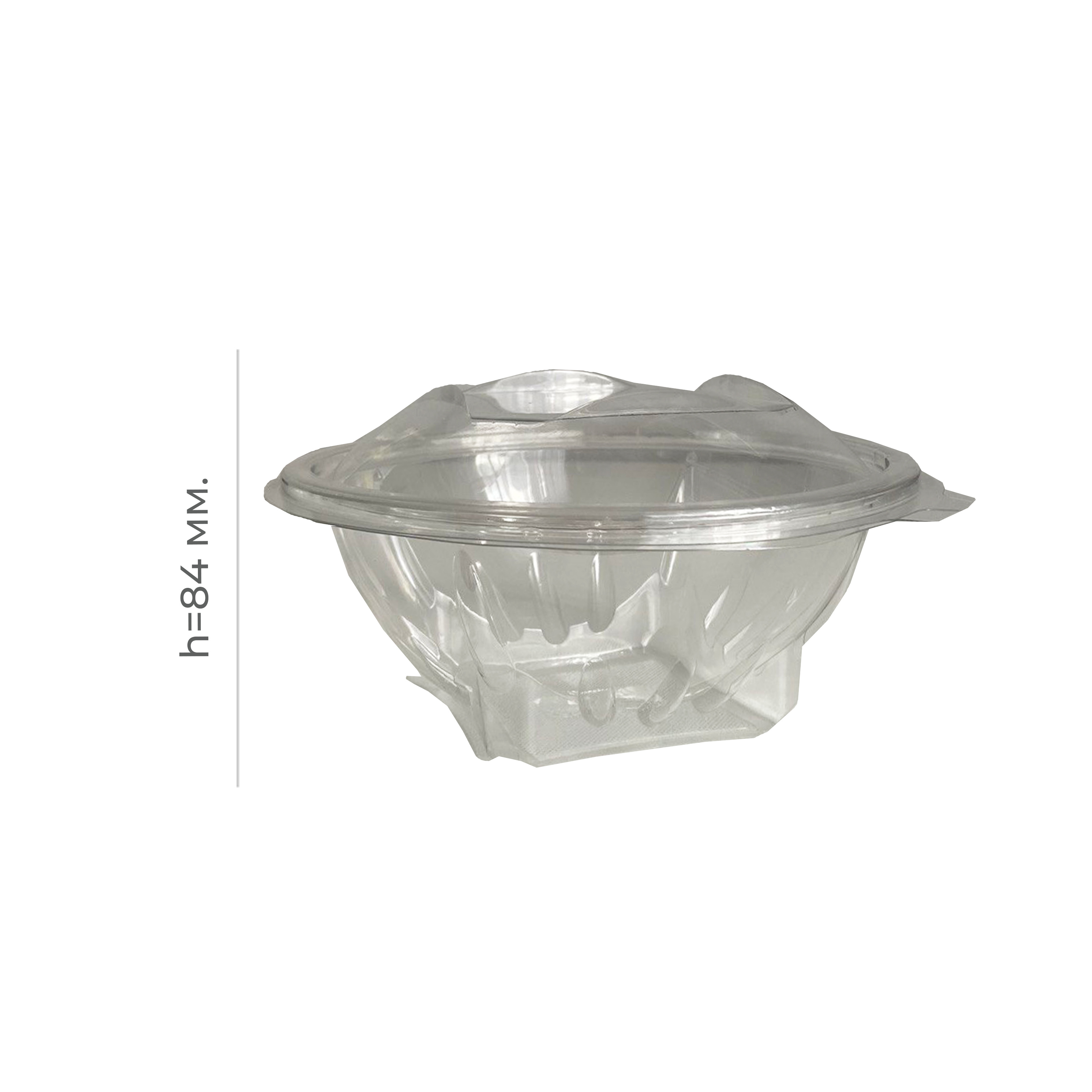 Контейнер-ракушка "УК-122" 162*84/135*72 ПЭТ (300)