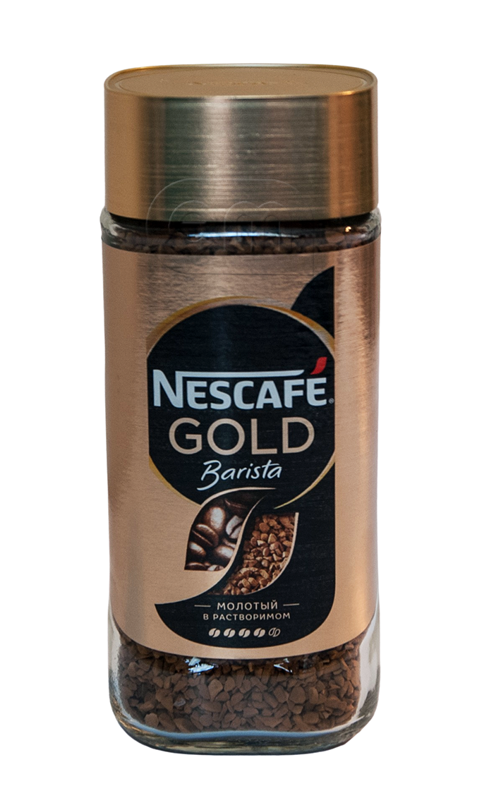 Кофе растворимый Нескафе Голд Бариста 85гр стекло (6)