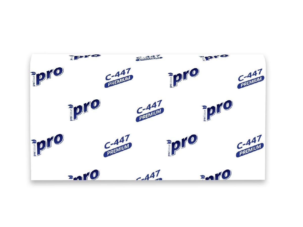 Бумажные полотенца 2-сл W-сложение 150л 32×22,5см Protissue целлюлоза Instant С447 (21)