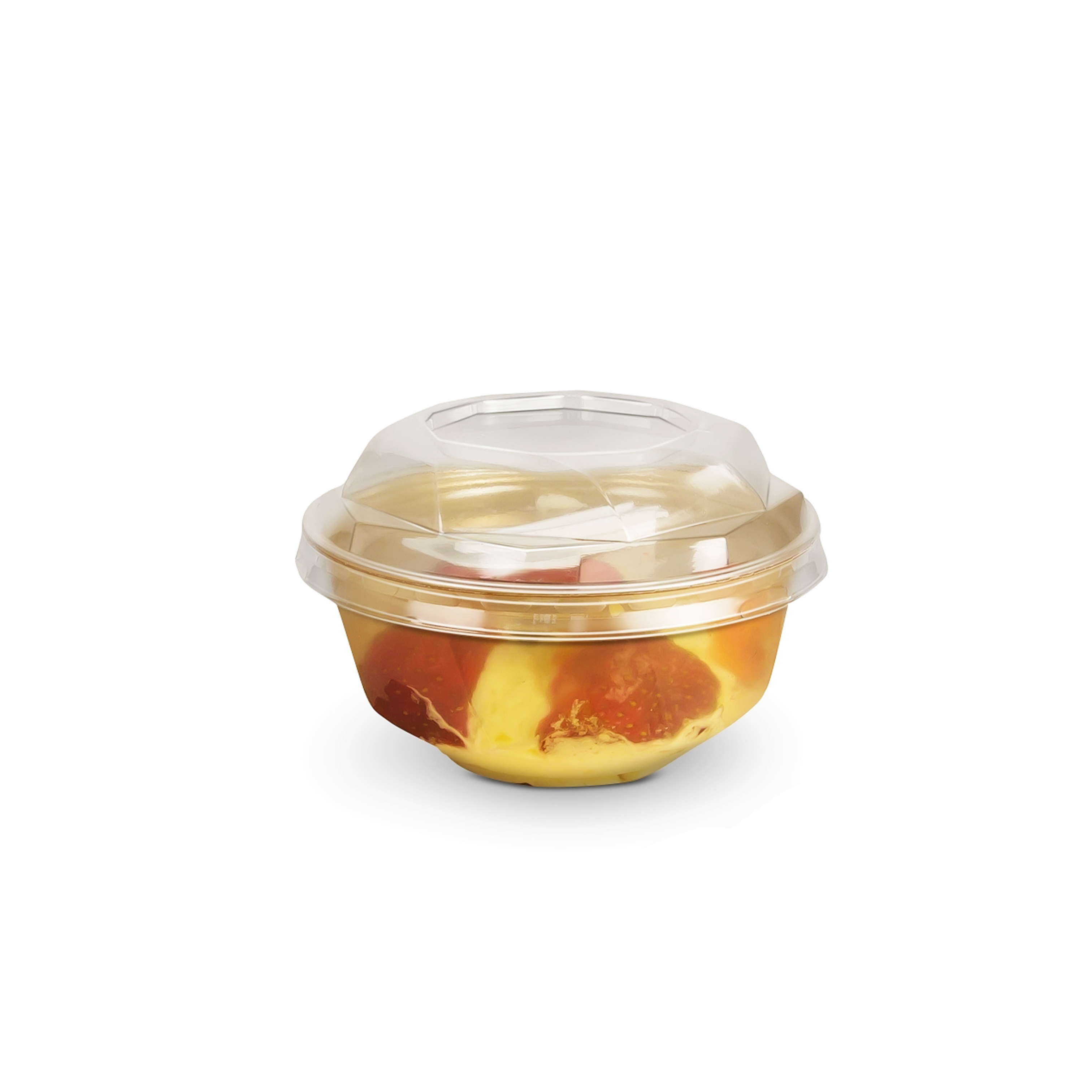 Крышка для креманки КД-117 прозрачная d110 (1000)