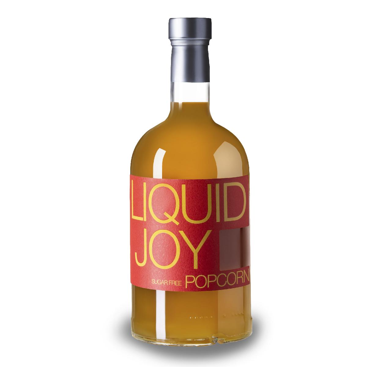 Сироп "Попкорн" (БЕЗ САХАРА) LIQUID JOY стекло 0,7л (6)