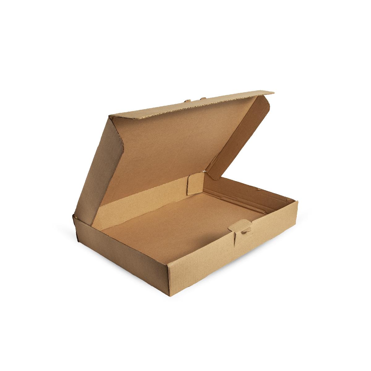 Коробка для пиццы/пирогов 400*300*60мм бурый (50)