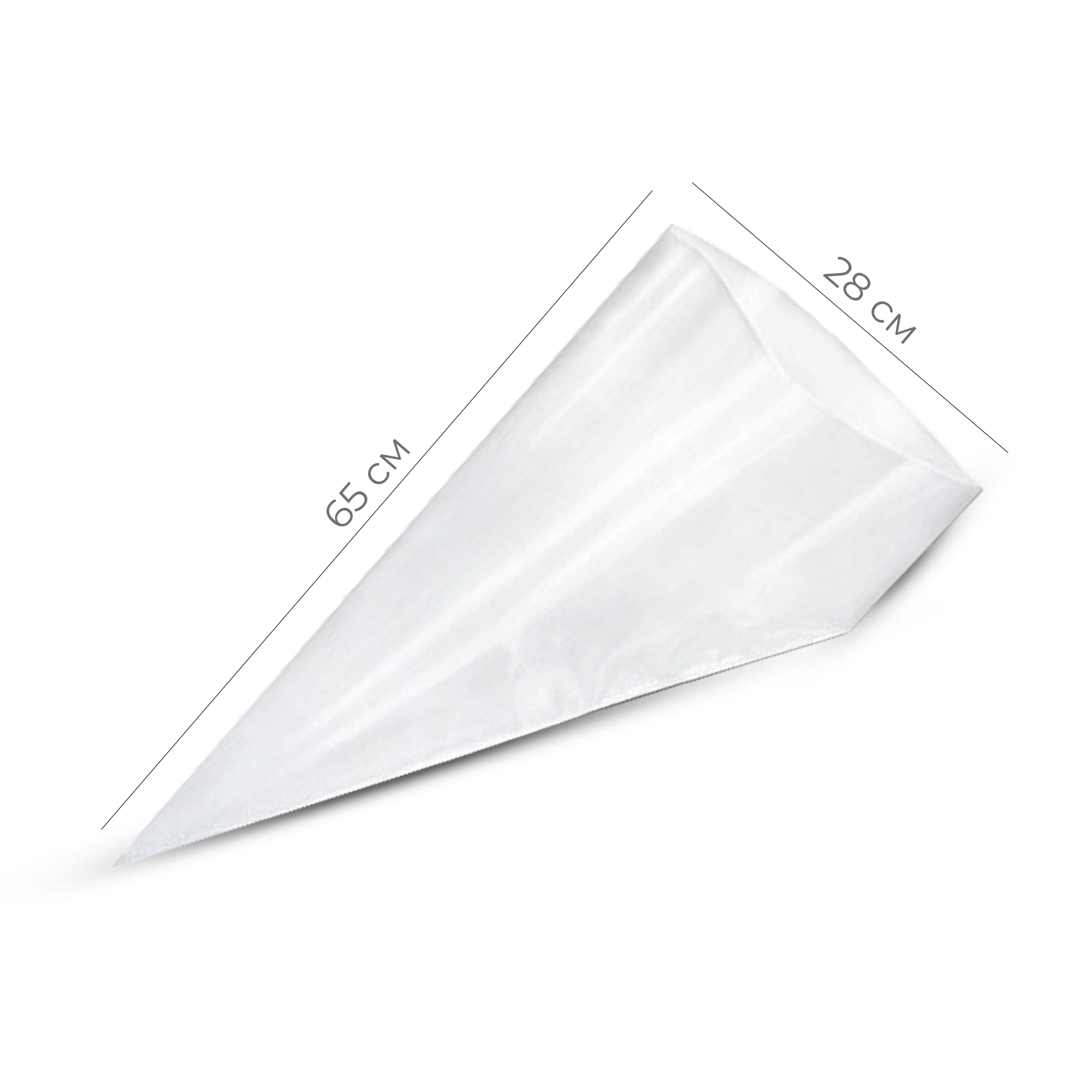 Кондитерские мешки в рулоне 65см 100мкм 100шт прозрачные "Ленинградские" (9)