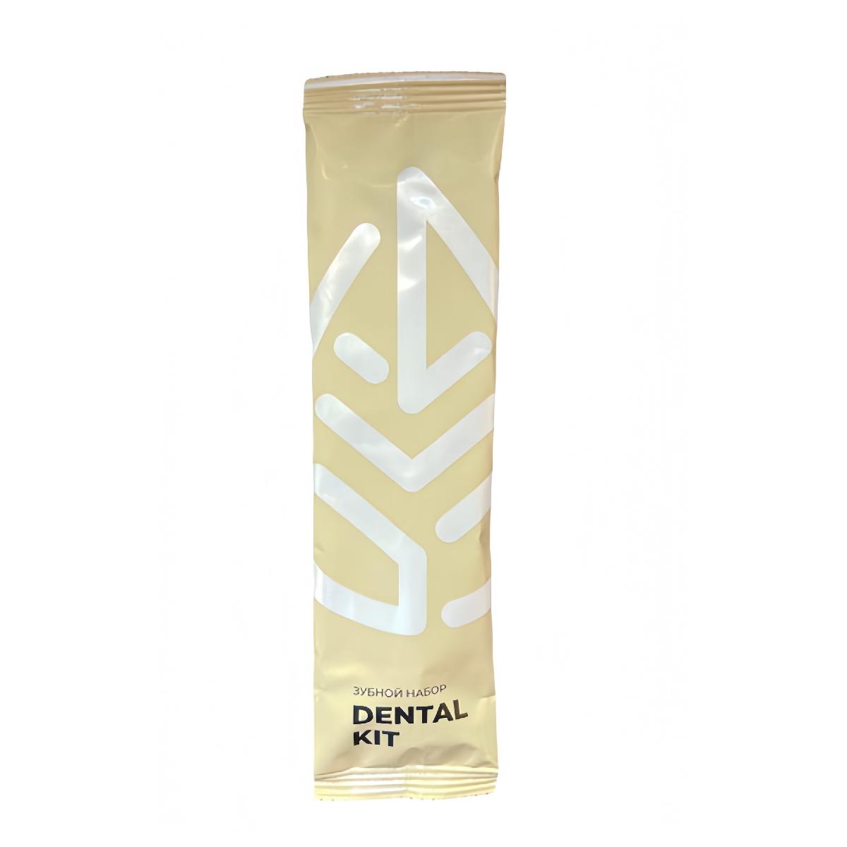 Зубной набор Эконом флуопак (щетка+паста) саше 4г WOOD (150)