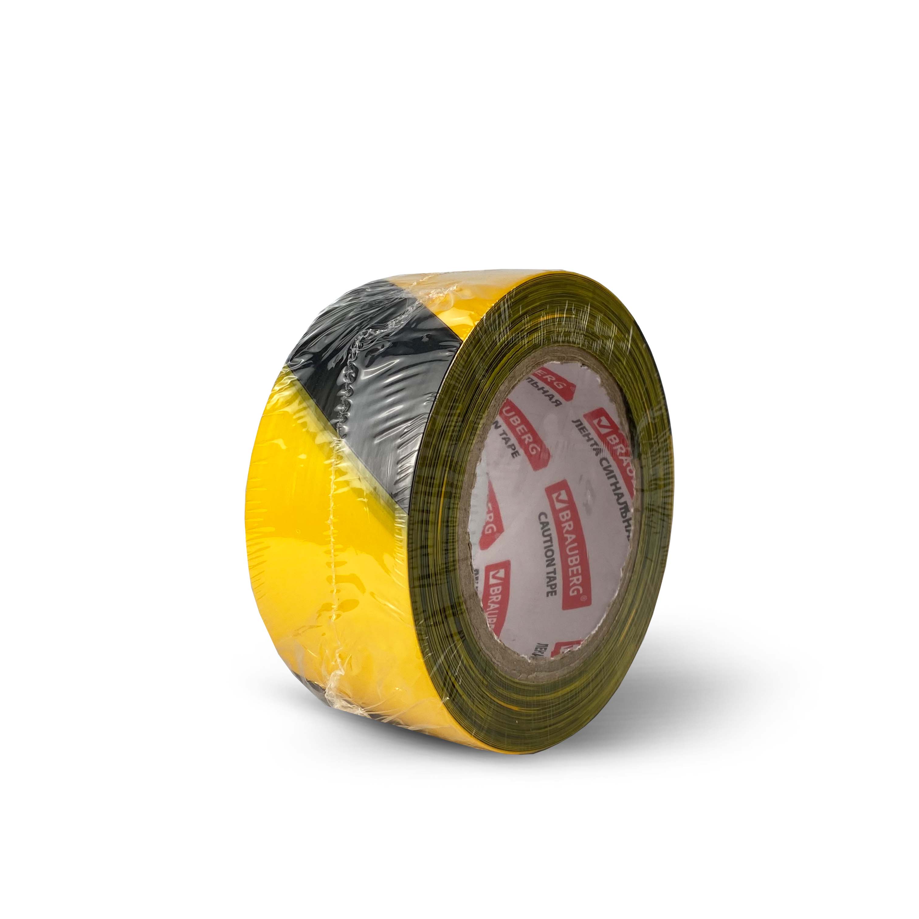 Лента сигнальная желто-черная 50*200м основа ПЭ