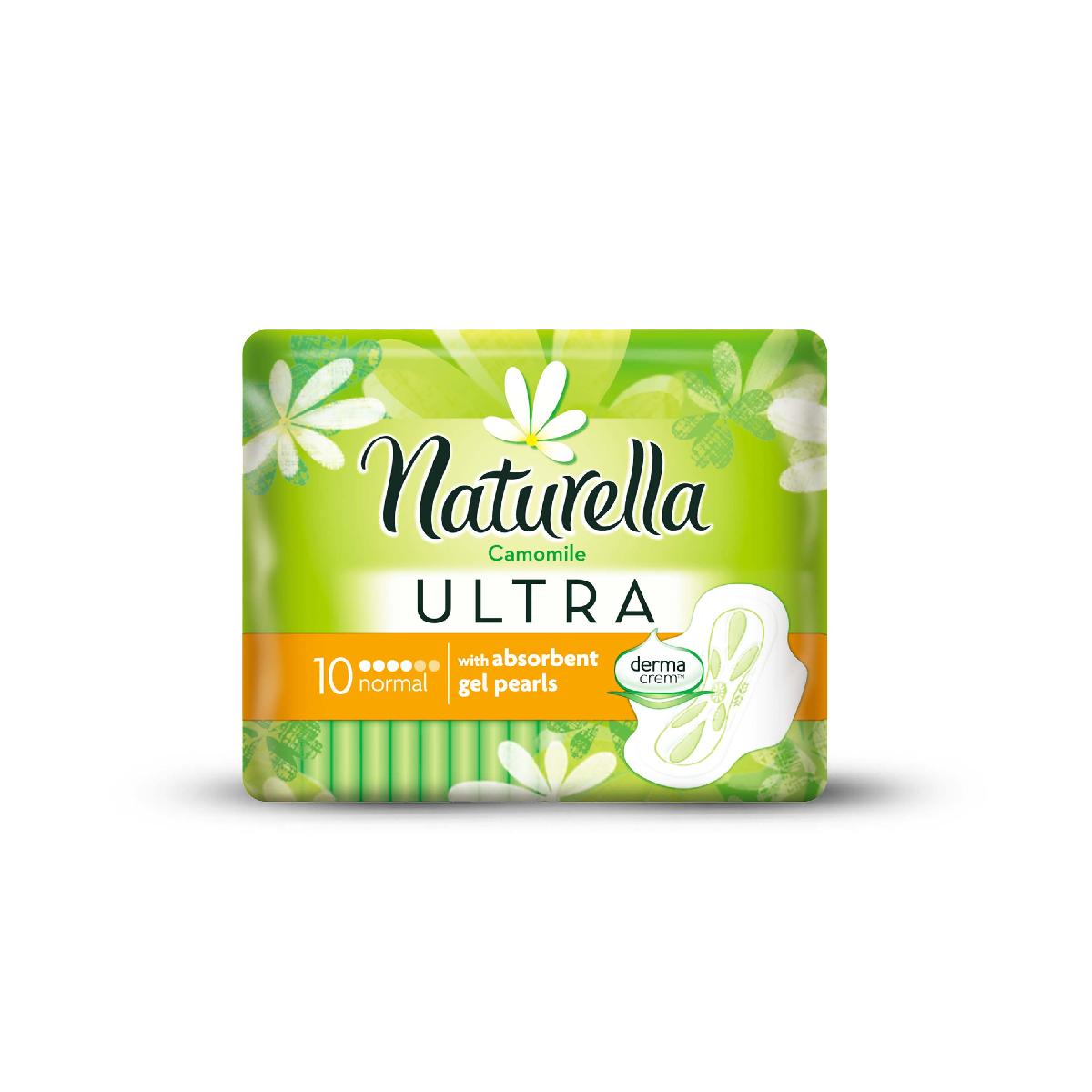 Naturella Ultra женские гигиенические прокладки ароматиз Camomile normal Plus Single 9шт