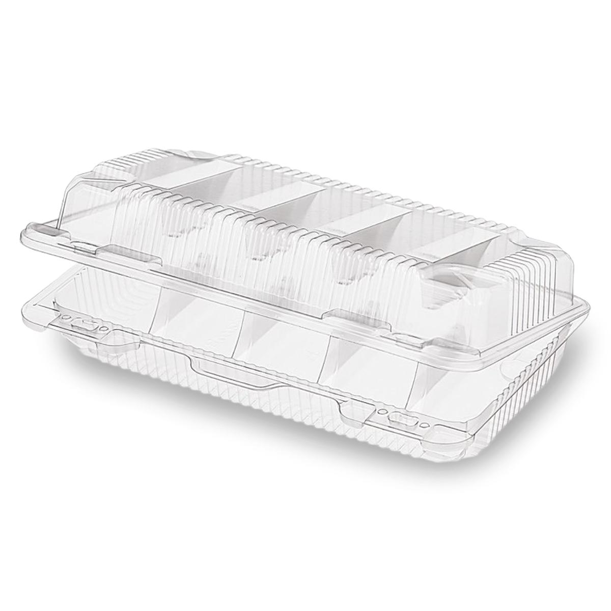 Контейнер-ракушка для 5-эклеров "РК-25С5" 258*155*65 БОПС (130)