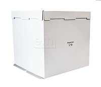 Коробка картонная для торта ЕВ300 белая 300*300*300 (10/10)