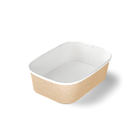 Контейнер картонный без крышки CASE BOWL 860мл 190*135*51мм OSQ (45/360)