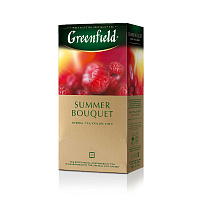 Чай Гринфилд 25 пак Summer Bouquet малина (10)