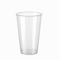 Стакан пластиковый 350мл d=80 Bubble Cup прозрачный глянцевый PP П (40/720)