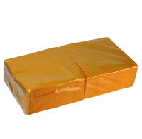 Салфетки бумажные 2-сл 33*33см 200шт желтые (9)