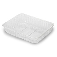 Контейнер 179*132мм 500мл PP прозрачный ПСП (50/500)